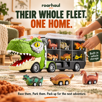 RoarHaul Dinosaur Carrier Truck